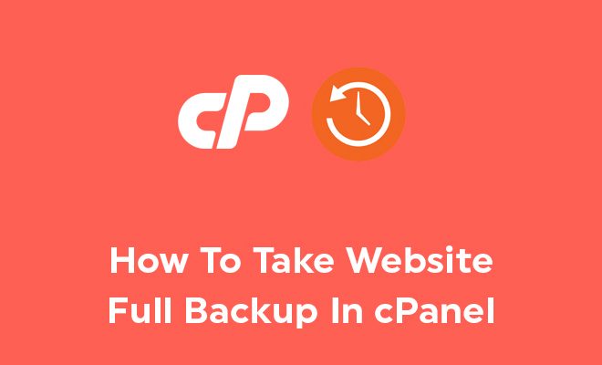 How to Backup Your Website in cPanel