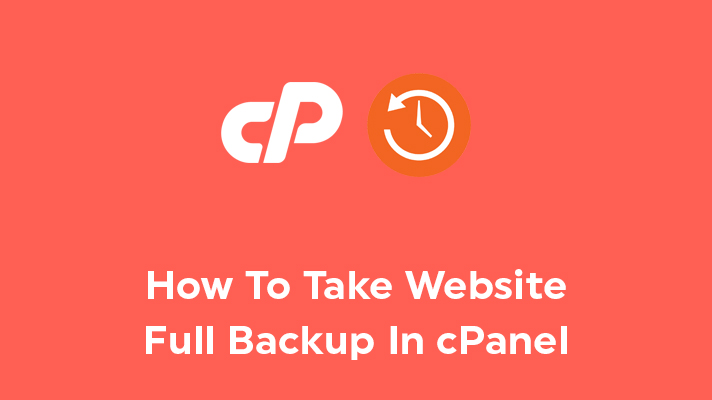 How to Backup Your Website in cPanel