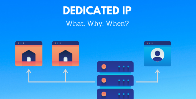 What is the need of dedicated IP address.