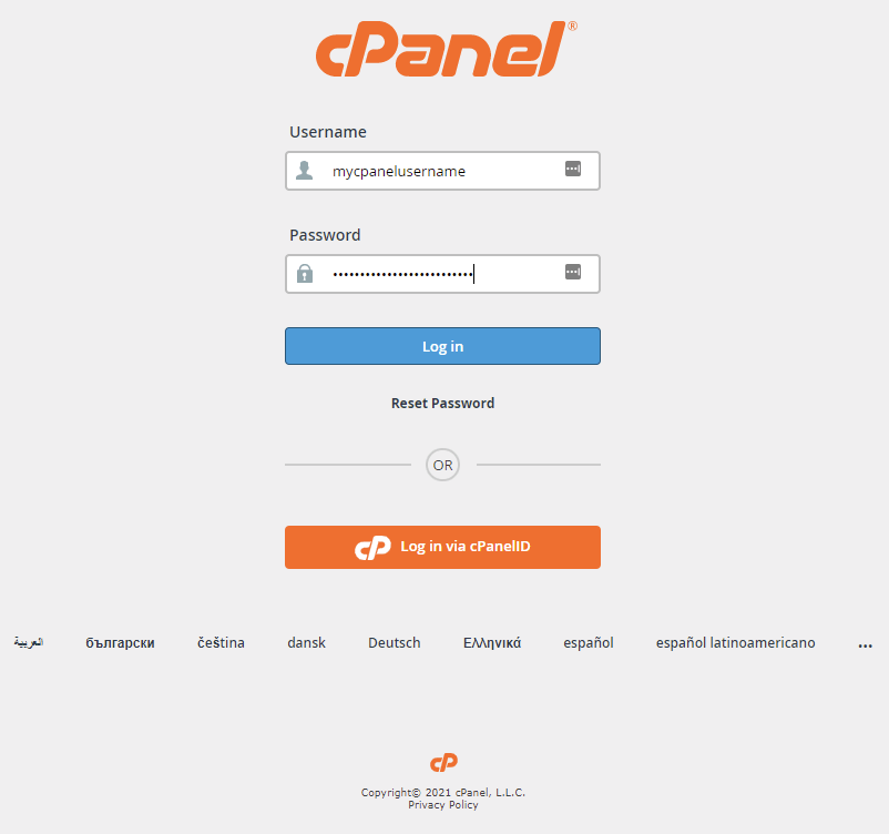 Change Your cPanel Theme