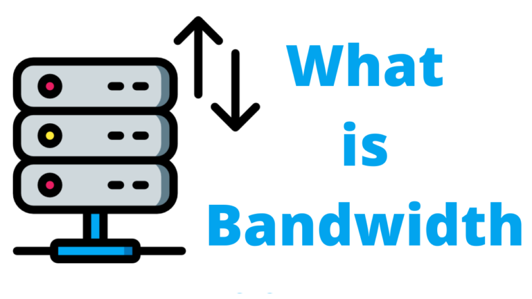 Bandwidth and Disk Space